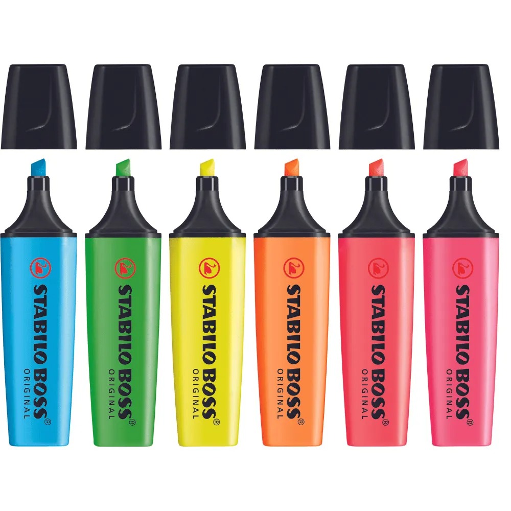Marca Texto Neon - Stabilo Boss Original