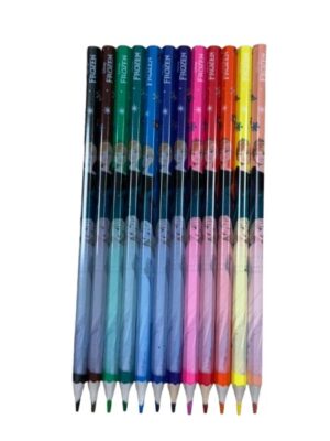 Lápis de Cor Frozen – 12 Cores – Tris