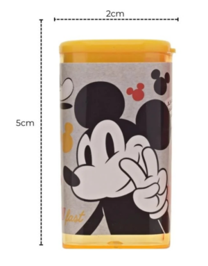 Apontador com Depósito 1 Furo Mickey - Molin