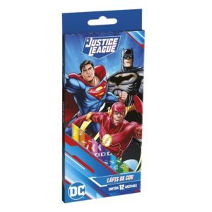 Lápis de Cor Liga da Justiça – 12 Cores – Tris