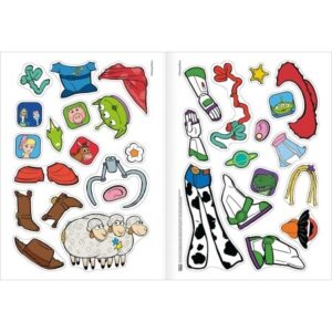 Álbum de Atividades Vestir & Brincar Toy Story - Tilibra