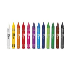 Giz de Cera Jumbo Triangular 12 cores- Tris