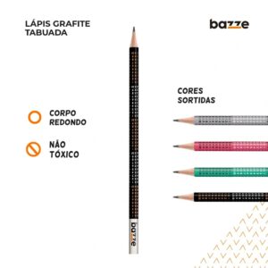 Lápis Grafite Tabuada HB - Bazze