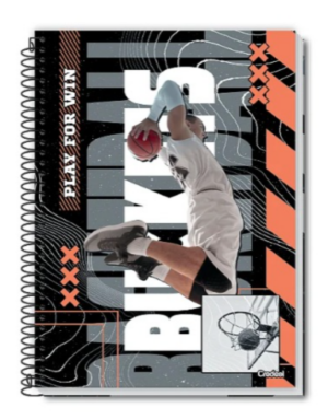 Caderno Universitário Capa Dura Espiral 10 Materias 160 Folhas Performance - Credeal