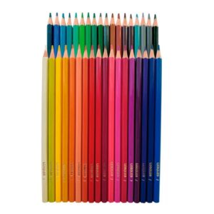 Lápis de Cor Sextavado 36 Cores- Leo&Leo