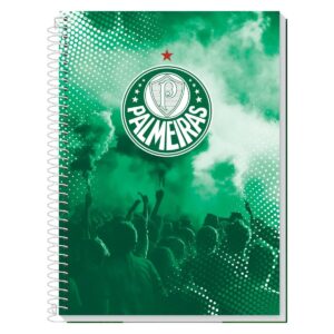 Caderno Universitário Palmeiras 10 Matérias 160 Folhas- Credeal