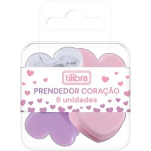 Prendedor para Papel Coração - Tilibra