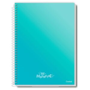 Caderno capa dura 10 matérias 160 folhas Be Magnetic - Credeal