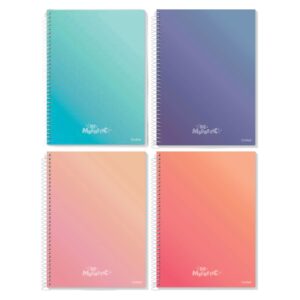 Caderno capa dura 10 matérias 160 folhas Be Magnetic - Credeal