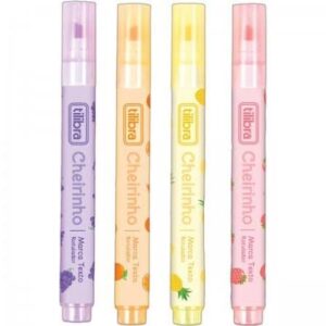 Marca Texto Com Cheirinho Cores Pastéis - Tilibra